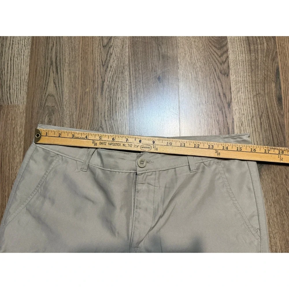 Nautica School Uniform Shorts Youth Boys Size 16 Khaki Flat Front Casual